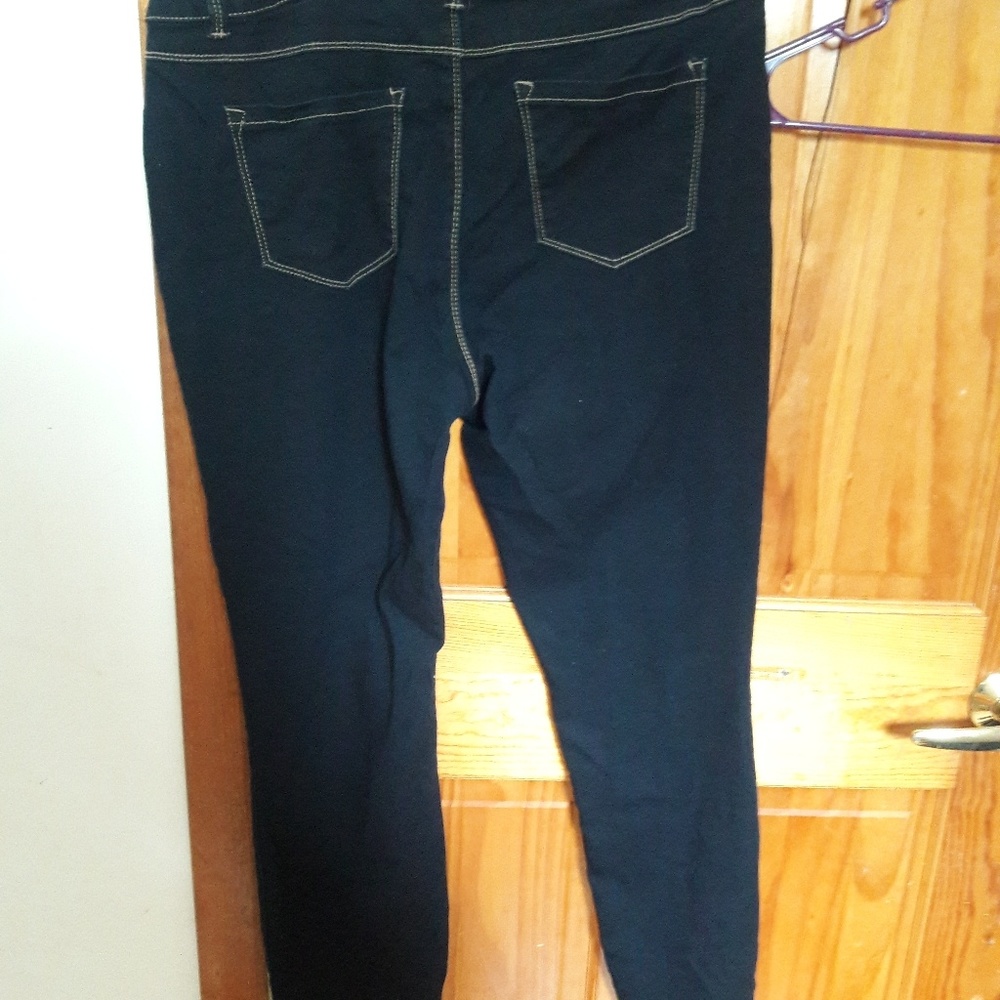 Skinny stretch jeans high waisted